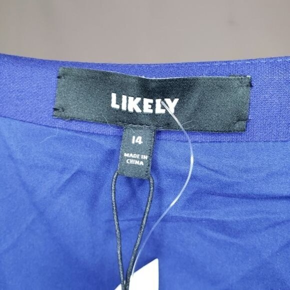 NWT Likely Camden One Shoulder Formal Dress Size 14 - Picture 9 of 10